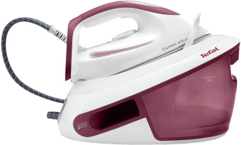 Парогенератор Tefal Pro Express Anticalc SV8012E0 2800Вт белый/фиолетовый от магазина РЭССИ