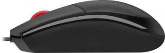 Мышь Defender Delta MM-523 черный оптическая 1000dpi USB для ноутбука 2but (52523) от магазина РЭССИ