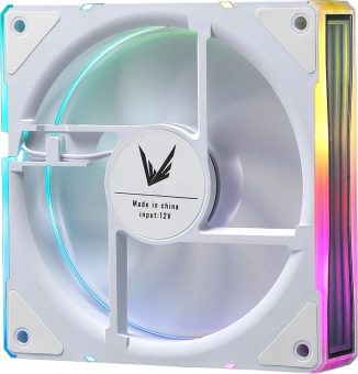 Вентилятор Formula Floe Plus 12WH ARPW ARGB 120x120x25mm белый 4-pin 19-26.8dB Ret от магазина РЭССИ