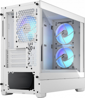 Корпус Fractal Design PoP Mini Air RGB White TG белый без БП mATX 3x120mm 2xUSB3.0 audio bott PSU от магазина РЭССИ