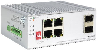 Коммутатор Origo OI2206P/120W OI2206P/120W/A1A (L2) 4x1Гбит/с 2SFP 4PoE 4PoE+ 120W неуправляемый от магазина РЭССИ