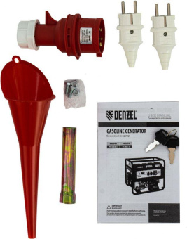 Генератор Denzel PS 80 E-3 6.6кВт от магазина РЭССИ