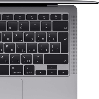 Ноутбук Apple MacBook Air M1 8 core 8Gb SSD512Gb/7 core GPU 13.3" IPS (2560x1600) Mac OS grey space WiFi BT Cam (Z1240004J) от магазина РЭССИ