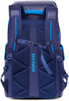 Рюкзак для ноутбука 17.3" Riva 5361 синий полиуретан женский дизайн от магазина РЭССИ