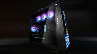 Корпус Inwin CF06CX (309 Gaming) черный без БП ATX 3x120mm 2xUSB3.0 audio от магазина РЭССИ