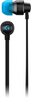 Наушники с микрофоном Logitech G333 черный/голубой 1.2м вкладыши в ушной раковине (981-000924) от магазина РЭССИ