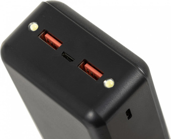 Мобильный аккумулятор Buro BPF30D 30000mAh 3A QC PD 22.5W 2xUSB черный (BPF30D22PBK) от магазина РЭССИ