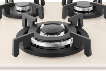 Газовая варочная поверхность Weissgauff HGG 451 BERV бежевый от магазина РЭССИ