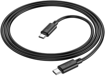 Кабель Hoco X88 Gratified X88 GRATIFIED 60W USB Type-C (m)-USB Type-C (m) 1м черный коробка от магазина РЭССИ
