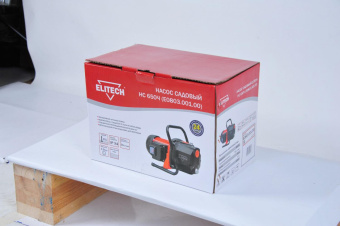 Насос садовый поверхностный Elitech НС 650Ч (E0803.001.00) 650Вт 3000л/час (195689) от магазина РЭССИ