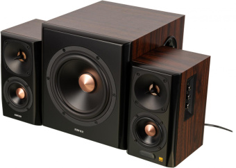 Колонки Edifier S360DB 2.1 коричневый 155Вт BT от магазина РЭССИ