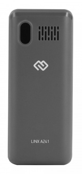 Мобильный телефон Digma A241 Linx 32Mb серый моноблок 2Sim 2.44" 240x320 GSM900/1800 MP3 FM от магазина РЭССИ