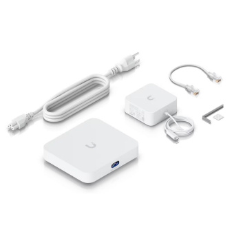 Ubiquiti UniFi Cloud Gateway Max 512 GB шлюз-концентратор UniFi с 5 Ethernet-портами 25 Гбит/с и сменным SSD на 512 ГБ от магазина РЭССИ