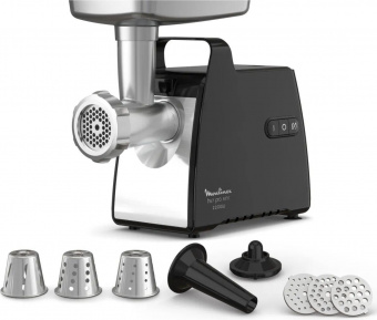 Мясорубка Moulinex ME558810 2200Вт черный/серый от магазина РЭССИ
