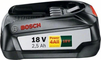 Батарея аккумуляторная Bosch PBA 18В 2.5Ач Li-Ion (1600A005B0) от магазина РЭССИ