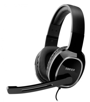 Наушники с микрофоном Edifier K815 черный 2м мониторные оголовье (K815 SINGLE PLUG) от магазина РЭССИ