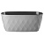 Горшок для цветов Idiland Laurel 354x152x150 мм 5 л с дренажной вставкой серый 221611135/03 от магазина РЭССИ
