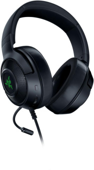 Наушники с микрофоном Razer Kraken V3 X черный 1.8м мониторные оголовье (RZ04-03750300-R3M1) от магазина РЭССИ