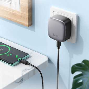 Сетевое зар./устр. Hoco CS33A 30W 3A+2.5A+2A+1.5A (PD+QC+AFC) USB/2xUSB Type-C универсальное черный от магазина РЭССИ