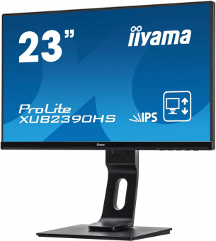 Монитор Iiyama 23" ProLite XUB2390HS-B1 черный AH-IPS LED 5ms 16:9 DVI HDMI M/M матовая HAS Piv 1000:1 250cd 178гр/178гр 1920x1080 VGA FHD 5.4кг от магазина РЭССИ