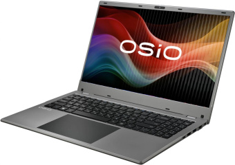 Ноутбук Osio FocusLine B150i-005s N-series N100 8Gb SSD512Gb Intel UHD Graphics 15.6" IPS FHD (1920x1080) noOS silver WiFi BT Cam 5000mAh от магазина РЭССИ