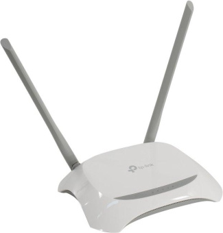 TP-Link TL-WR840N 300Mbps Wireless N Router, Broadcom, 2T2R, 2.4GHz, 802.11b/g/n, 1 10/100Mbps WAN + 4 10/100Mbps LAN ports, internal antennas, support Russian PPTP/L2TP/PPPoE, IGMP Snooping/Proxy, Bridge and 802.1Q TAG VLAN for IPTV, RU WEB от магазина РЭССИ