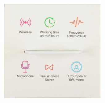 Колонка порт. Digma S-16 черный 6W 1.0 BT/USB 1800mAh от магазина РЭССИ