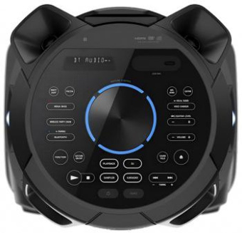 мидисистема Sony MHC-V83D черный/темно-синий 2000Вт CD CDRW DVD DVDRW FM USB BT от магазина РЭССИ