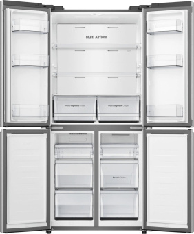 Холодильник Hisense RQ5P470SEI1 3-хкамерн. серый инвертер от магазина РЭССИ