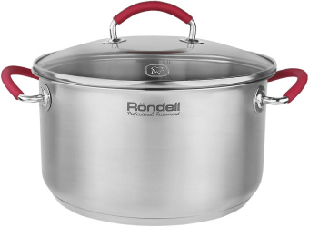 Кастрюля Rondell Sorge RDS-1221 5.1л. d=24см (с крышкой) стальной от магазина РЭССИ