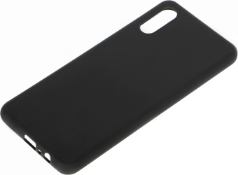 Чехол (клип-кейс) BoraSCO для Samsung Galaxy A02 черный (39906) от магазина РЭССИ