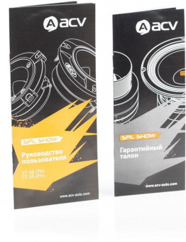Колонки автомобильные ACV ST-38.1PRO SPL 300Вт 103дБ 4Ом 9.8см (3.8дюйм) (ком.:1кол.) твитер однополосные от магазина РЭССИ