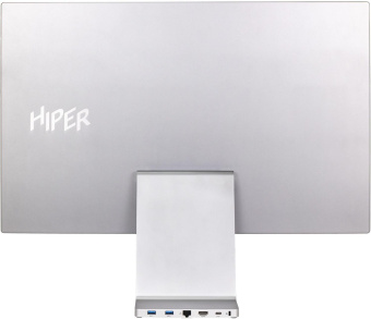 Моноблок Hiper ExpertCenter ED27 27" QHD i5 1240P (1.7) 16Gb SSD512Gb Iris Xe CR Windows 11 Professional GbitEth WiFi BT 100W клавиатура мышь Cam серый 2560x1440 от магазина РЭССИ