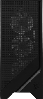 Корпус MSI MAG Forge 120A черный без БП ATX 2x120mm 2xUSB3.0 audio bott PSU от магазина РЭССИ