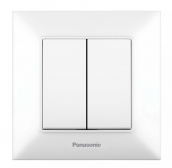 Выключатель Panasonic Arkedia Slim скрыт. 2кл. импуль. IP20 белый (упак.:1шт) (WNTC00132WH-RU) от магазина РЭССИ