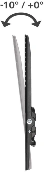 Кронштейн для телевизора Hama 00220814 черный 32"-75" макс.40кг настенный наклон от магазина РЭССИ