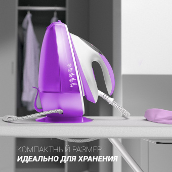 Парогенератор Polaris PSS 6540K 2400Вт фиолетовый/белый от магазина РЭССИ