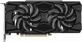 Видеокарта Palit PCI-E PA-RTX2060SUPER DUAL 8G NVIDIA GeForce RTX 2060SUPER 8192Mb 256 GDDR6 1470/14000 DVIx1 HDMIx1 DPx1 HDCP Ret от магазина РЭССИ