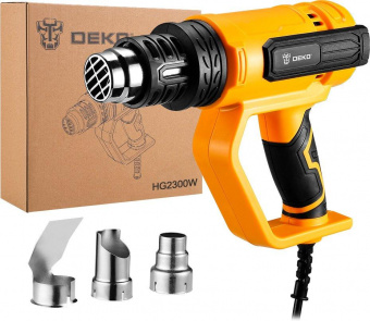 Технический фен Deko HG2300W 2300Вт темп.50/300/600С от магазина РЭССИ