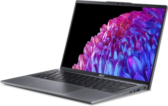 Ноутбук Acer Swift Go 14 SFG14-63-R57X Ryzen 7 8845HS 16Gb SSD1Tb AMD Radeon 14" OLED 2.8K (2880x1800) Windows 11 Home metall WiFi BT Cam (NX.KTSCD.003) от магазина РЭССИ