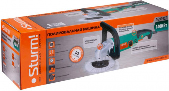 Полировальная машина Sturm! AG919CP 1400Вт 3500об/мин d=180мм от магазина РЭССИ