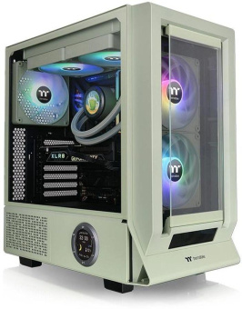 Корпус Thermaltake Ceres 350 MX зеленый без БП E-ATX 2x140mm 2xUSB3.0 audio bott PSU от магазина РЭССИ