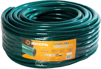 Шланг Вихрь 73/7/2/2 3/4" 50м поливочный армированный зеленый от магазина РЭССИ