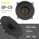 Колонки автомобильные Swat SP-C5 150Вт 88дБ 4Ом 13см (5дюйм) (ком.:2кол.) коаксиальные двухполосные от магазина РЭССИ