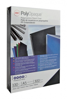 Обложки для переплёта GBC d=300мм A4 синий (100шт) PolyOpaque (IB386800) от магазина РЭССИ