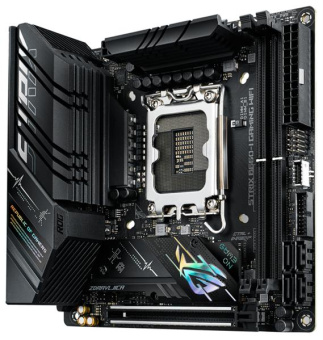 Материнская плата Asus ROG STRIX B660-I GAMING WIFI Soc-1700 Intel B660 2xDDR5 mini-ITX AC`97 8ch(7.1) 2.5Gg RAID+HDMI+DP от магазина РЭССИ