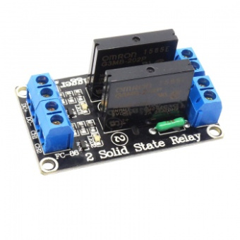 Модуль 2х канального твердотельного реле от магазина РЭССИ