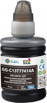 Картридж струйный G&G GG-C13T77414A черный (140мл) для Epson M100/105/200/205 от магазина РЭССИ