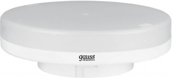 Лампа светодиодная Gauss Elementary GX53 11Вт цок.:GX53 таблетка 220B 3000K св.свеч.бел.теп. Tablet (упак.:1шт) (83811) от магазина РЭССИ