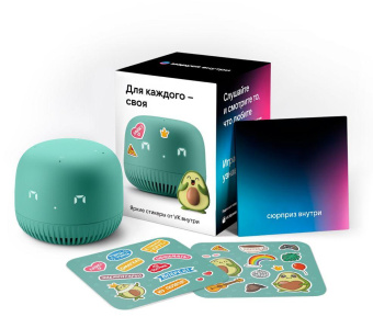 Умная колонка VK Капсула Нео Маруся зеленый 5W 1.0 BT/Wi-Fi 12м (VKSP11GR) от магазина РЭССИ